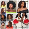 Scanbos Yanky Twist Crochet Hair - (8+10+12 Inch)*3,Total 9 packs