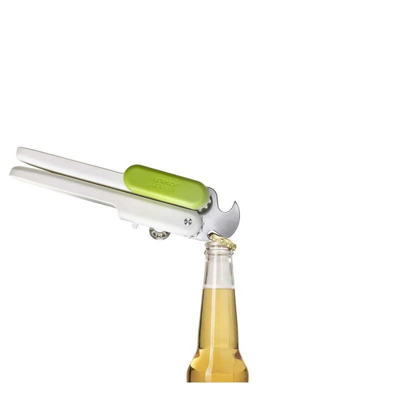 Joseph Joseph Pivot 3-in-1 Can Opener with bottle opener and ring
