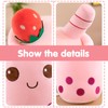GWAWG Cute Cartoon Milk Tea Cup Plush Toy, Bubble Tea