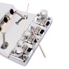Unbranded 18mm String Spacing Chrome Bass Bridge Saddle For 4