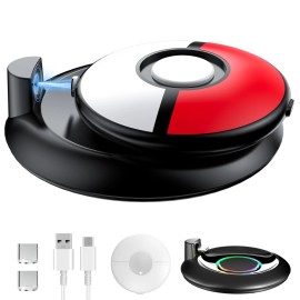 KUNSLUCK Charging Station for GO Plus + 2023, RGB Charging Dock with Protecti...