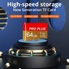TF Card 64GB with Adapter, High Speed Memory Card, UHS-I