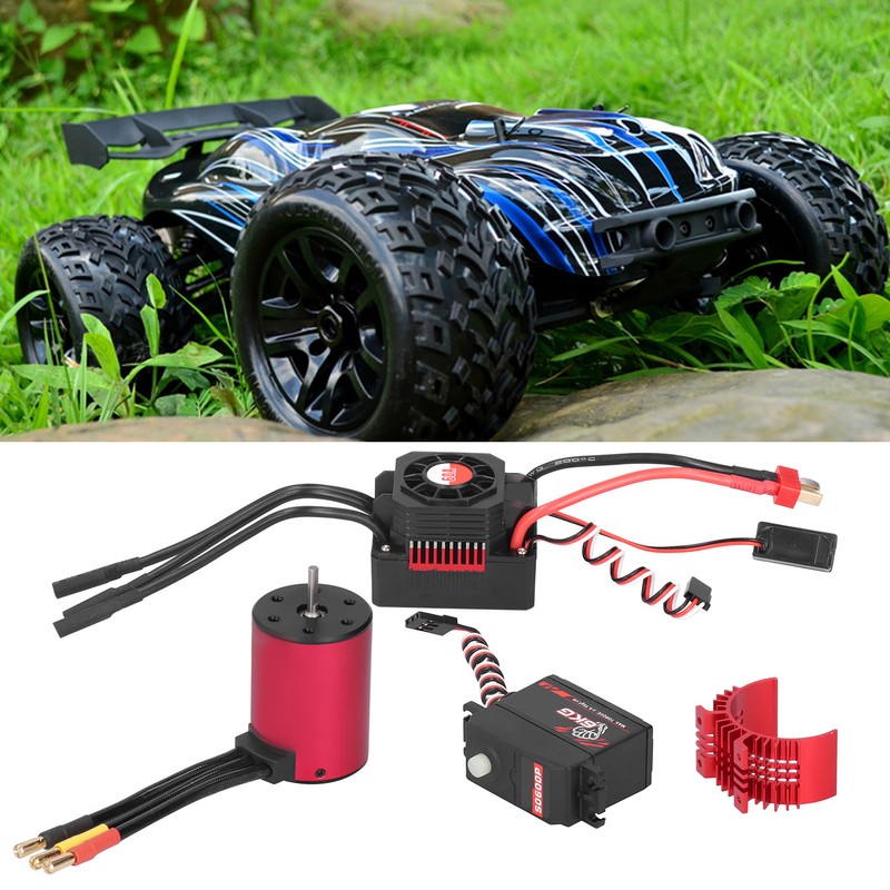 SURPASSHOBBY 3650 4500KV Motor with Cooling Shell 60A ESC +6KG