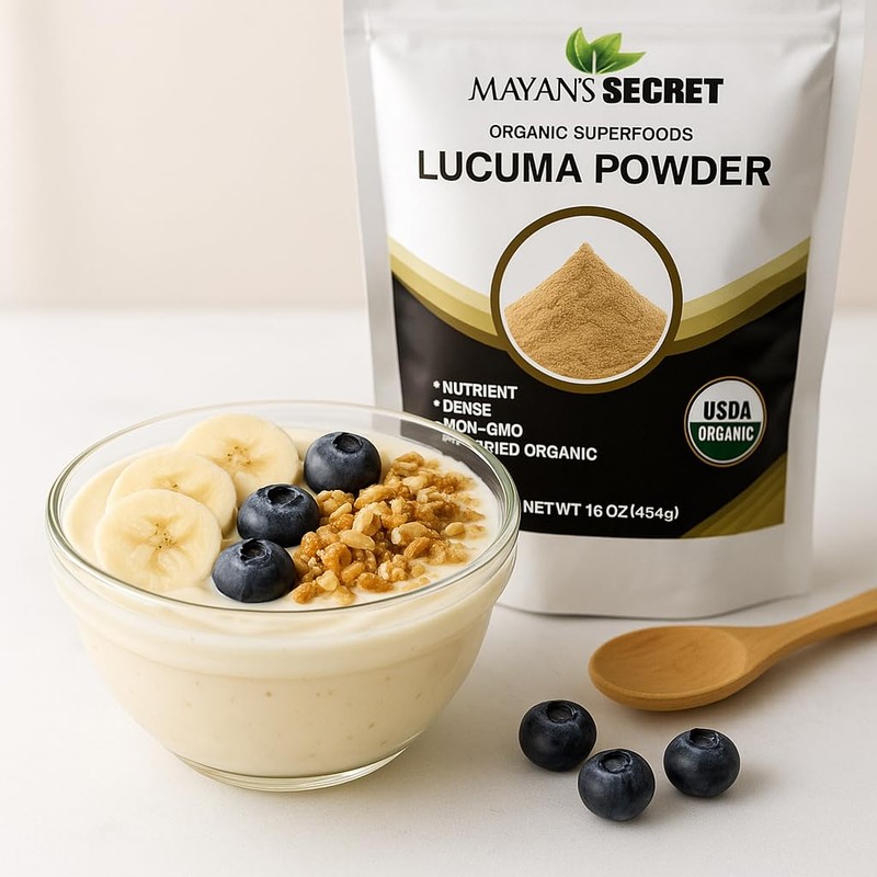 Lucuma Powder Organic Raw – Non-GMO & Nutrient-Dense Superfood |