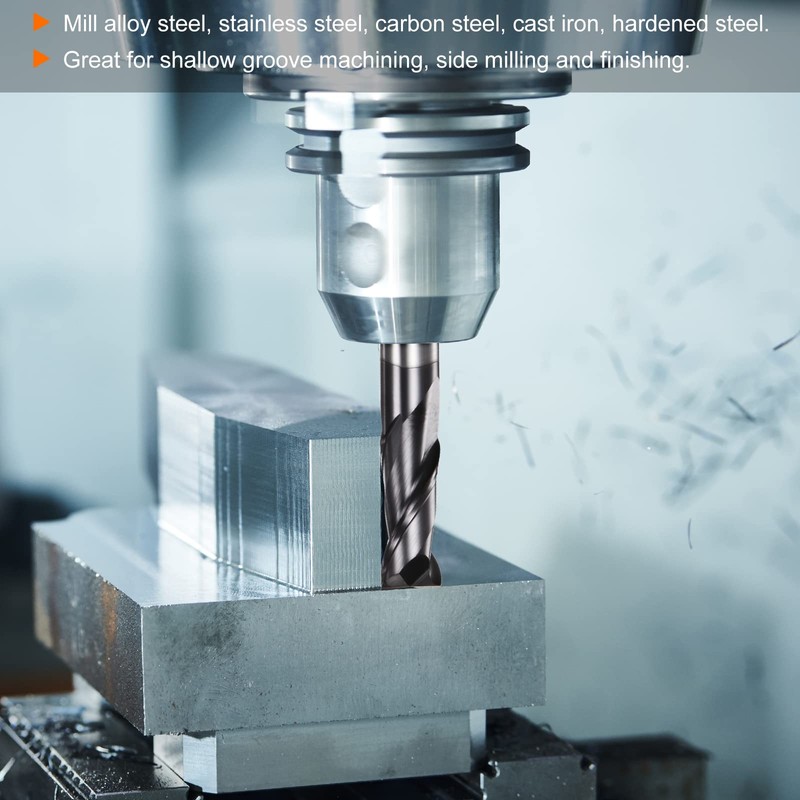 QUARKZMAN Square End Milling 5.5 mm x 13 mm Cutting