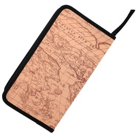 SUPVOX 80 Pcs Cd Storage Case Large Capacity Zipper Closure Design Cd Bag for Travel Organizer Random Color