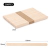 200 Pcs Jumbo Wooden Craft Sticks Popsicle Stick, 150x10x2mm Treat