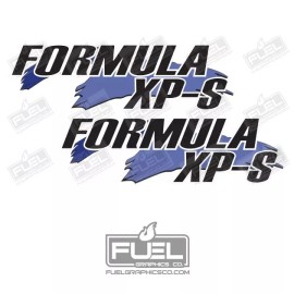 Ski-doo Formula XP-S XP Premium Vinyl Hood Decal - 30" x 9" - Vintage Snowmobile