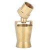 AYNEFY Fountain Spray Nozzle, G1in DN25 Brass Adjustable Water Fountain