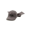 Fur RWGH254502 Women's Big Ribbon Cap, CGRY, Free size