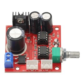 Dual NE5532 Preamplifier Board AC5-16V DC6-24V Single Power Supply Amplifier Module Microphone Preamps Audio OP AMP Board