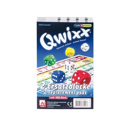 Qwixx Set + Qwixx Refill Pack + 1 Bottle Opener EUR Blumie (Qwixx + Refill)