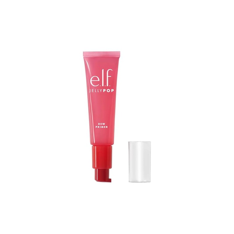Primer de elf JellyPop Dew, 1,01 onzas líquidas, transparente