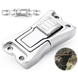 MOZETO Quick-Release Buckle for Prong Collar, Stainless Steel Metal Buckle for 2.25mm 3.0mm 3.2mm 4.0mm Pinch Collar (2.25mm)