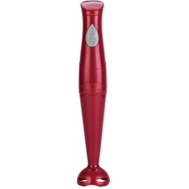 EUROSTAR EH401R 2-Speed Immersion Hand Blender with Detachable Shaft, Red