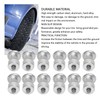 100 Pcs Tire Stud Screw Silver for Car Truck Bike