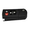 HQRP - Carcasa para llave plegable con mando a distancia