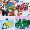 TOEPODO Pearlescent Ripple Cast Acrylic Sheets 1/8 Thick for Laser