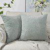 Booque Valley Velvet Pillow Covers Set of 2 Soft and