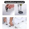 Set of 6 Toilet Seat Attachment, Toilet Seat Attachment Toilet