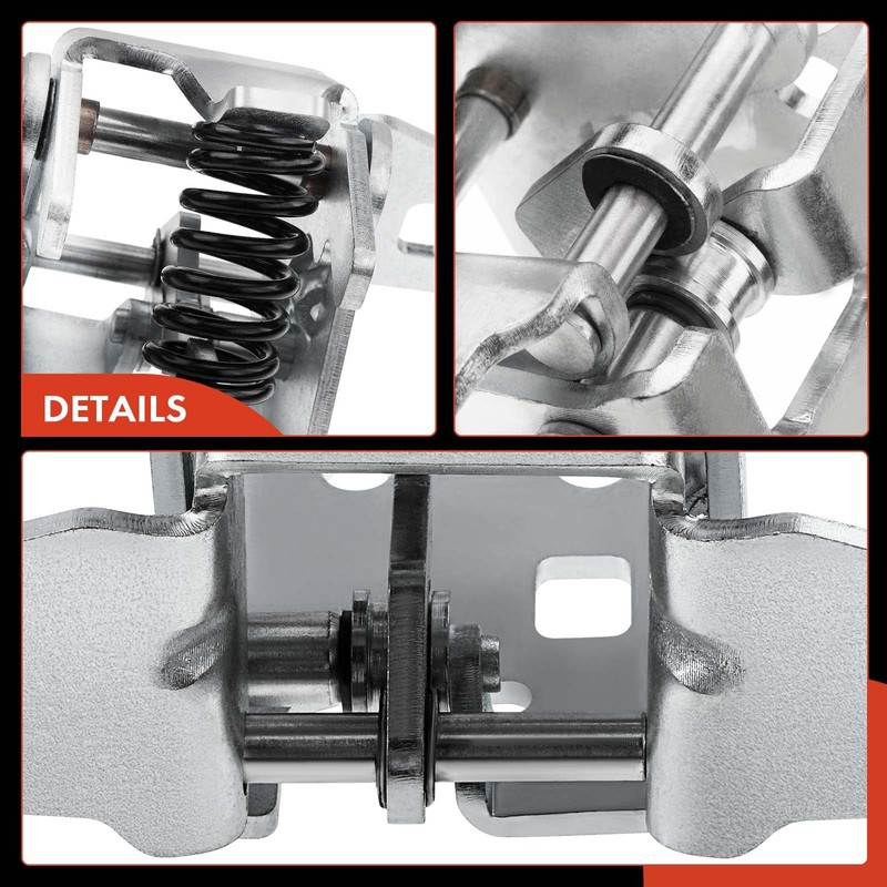 A-Premium Upper Door Hinge Front Left Driver Side Compatible with