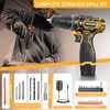 VENUSTEK Cordless Drill Set 12V Power Drill with Battery and