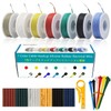 24awg Gauge Electrical Control Wire Flexible Silicon Wire 7 Colors