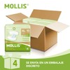 MOLLIS Adult Diapers for Women and Men, Unisex Disposable Incontinence