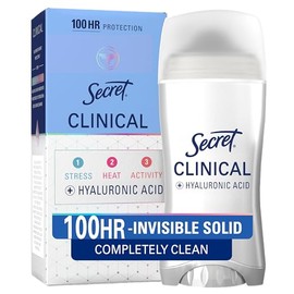 Secret Clinical Strength, barra antitranspirante/desodorante invisible para mujer