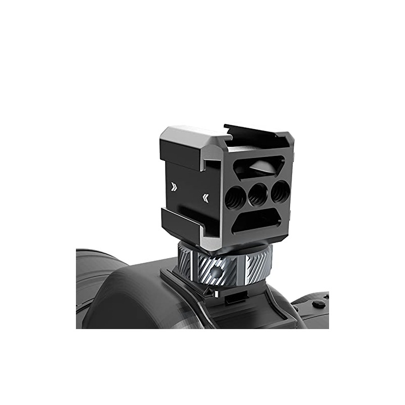 Three Head Cold Shoe Expansion Camera Bracket for GoPro /