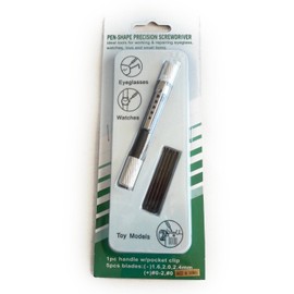 Esco EA552B-2 [+-] Screwdriver and Precision (Bit Storage Type/Black)