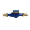 PRM 1 Inch NPT Multi Jet Water Meter, Brass Body
