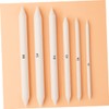 SHOWERORO 6pcs Chalk Pencils Drawing Pencils Highlight Chalk Erasers for