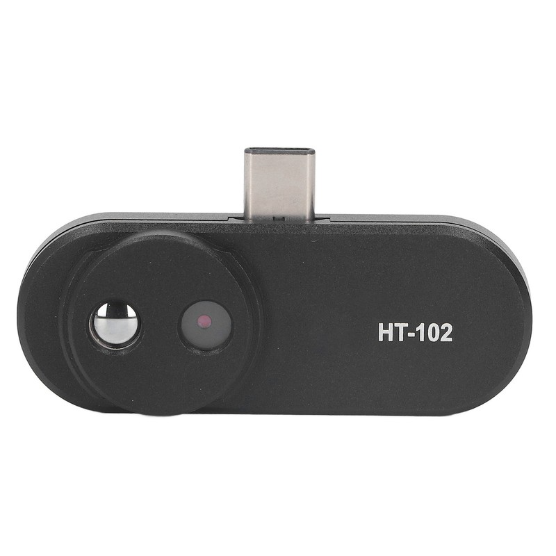 Thermal Imaging Camera Black ABS Mobile Phone Thermal Imager with