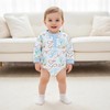Newborn Baby Boy Fall Outfit Western Boots Printed Long Sleeve