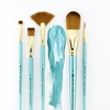 Royal & Langnickel Menta, 5pc Oval Wash Variety Brush Set,