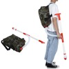 25 Pound Professional Handheld Bag Seed Spreader with Bag, Enclosed