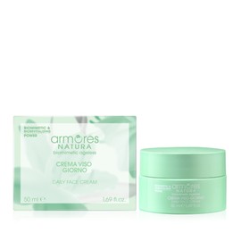 Armores Natura Biomimetic Ageless Face Cream with NMF, Sea Lily Extract, Biolina, Anti-Ageing Face Cream, Moisturising and Brightening, Sensitive Skin, Made in
