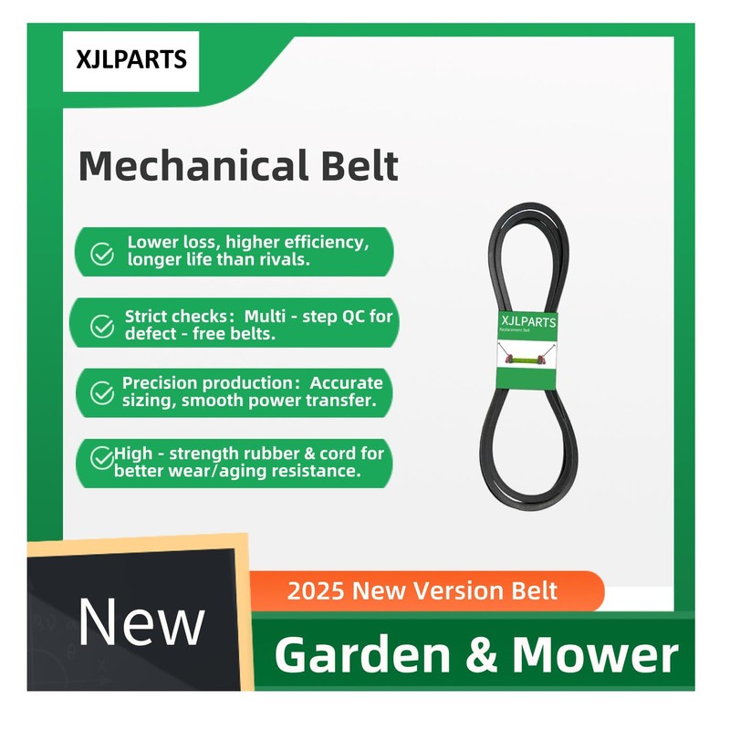 Mower Tractor Deck Belt 5/8" x 176" Replacement for Husqna