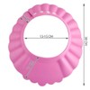 ISO TRADE Duschhaube Kinder Badekappe Verstellbar 13-15cm Ohr- und Augenschutz