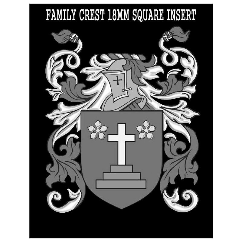 Byrne Family Crest Surname Coat of Arms Heraldry Engraved Letter