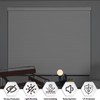 Custom Size Myshade No Drill Blackout Shades Tension Cordless Cellular