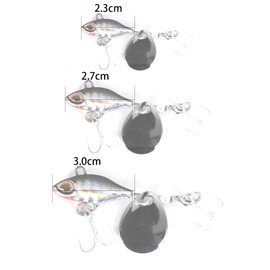 Spotlip 5pcs 7g/10g/14g Metal Griddle Metal Jig Hard Bait Fishing Lure Spinning Spoon (14g)