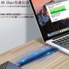 USB Type C short wire (USB 3.1 standard 5.4 inch