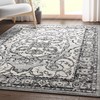 Well Woven Arctic Bloom Bohemian Oriental Ivory Grey 5'3" x