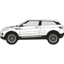 Oxford Diecast 76RR001 Range Rover Evoque White