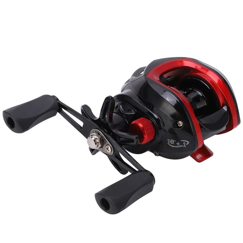 LK201 Plastic/Aluminum Alloy Black Red Magnetic Brake Standard Right/Left Hand