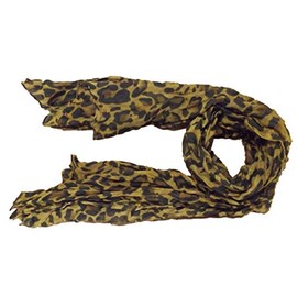 Celebrity Coffee Brown Animal Leopard Print Shawl Scarf Shawls Scarves