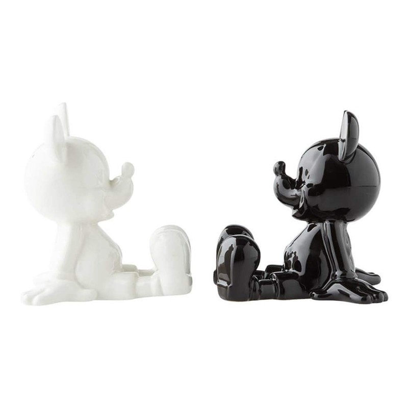enesco 6003748 Mickey Black & White Salt and Pepper Set