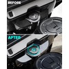 VEISUTOR Ignition Switch Cover for Street Glide 24-25, Carbon Fiber